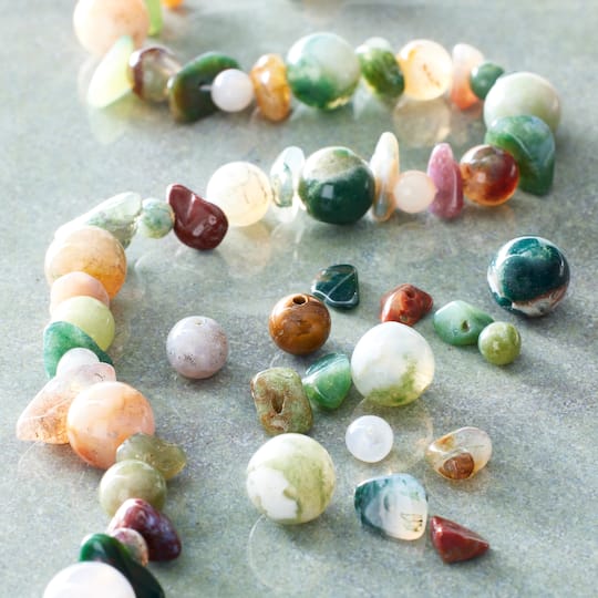 6 Pack: India Stone Mix Beads by Bead Landing™